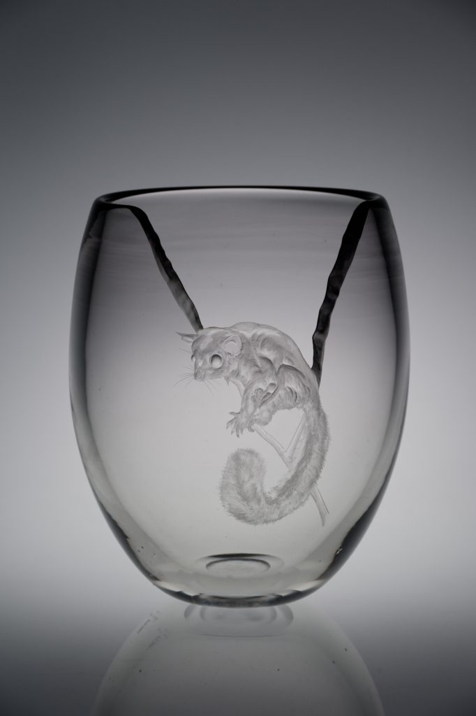 Miki Kubo - engraved glass