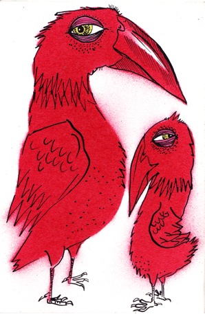 Thomas Hill Red Bird