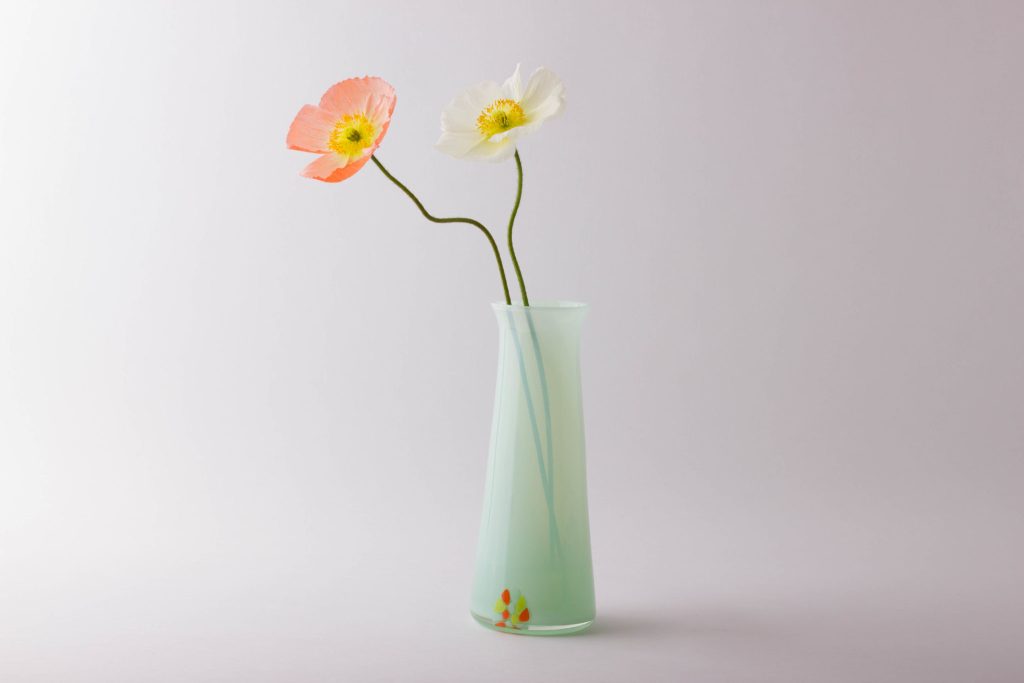 Mint Murrine vase Photo Credit Anna Fenech